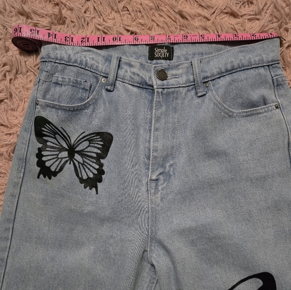 Simple Society‎ Butterfly Jeans - Picture 6 of 12